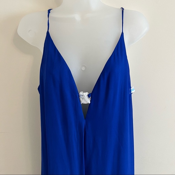 NEW Ever New Melbourne Blue Jumpsuit Sz 8 - Picture 2 of 9